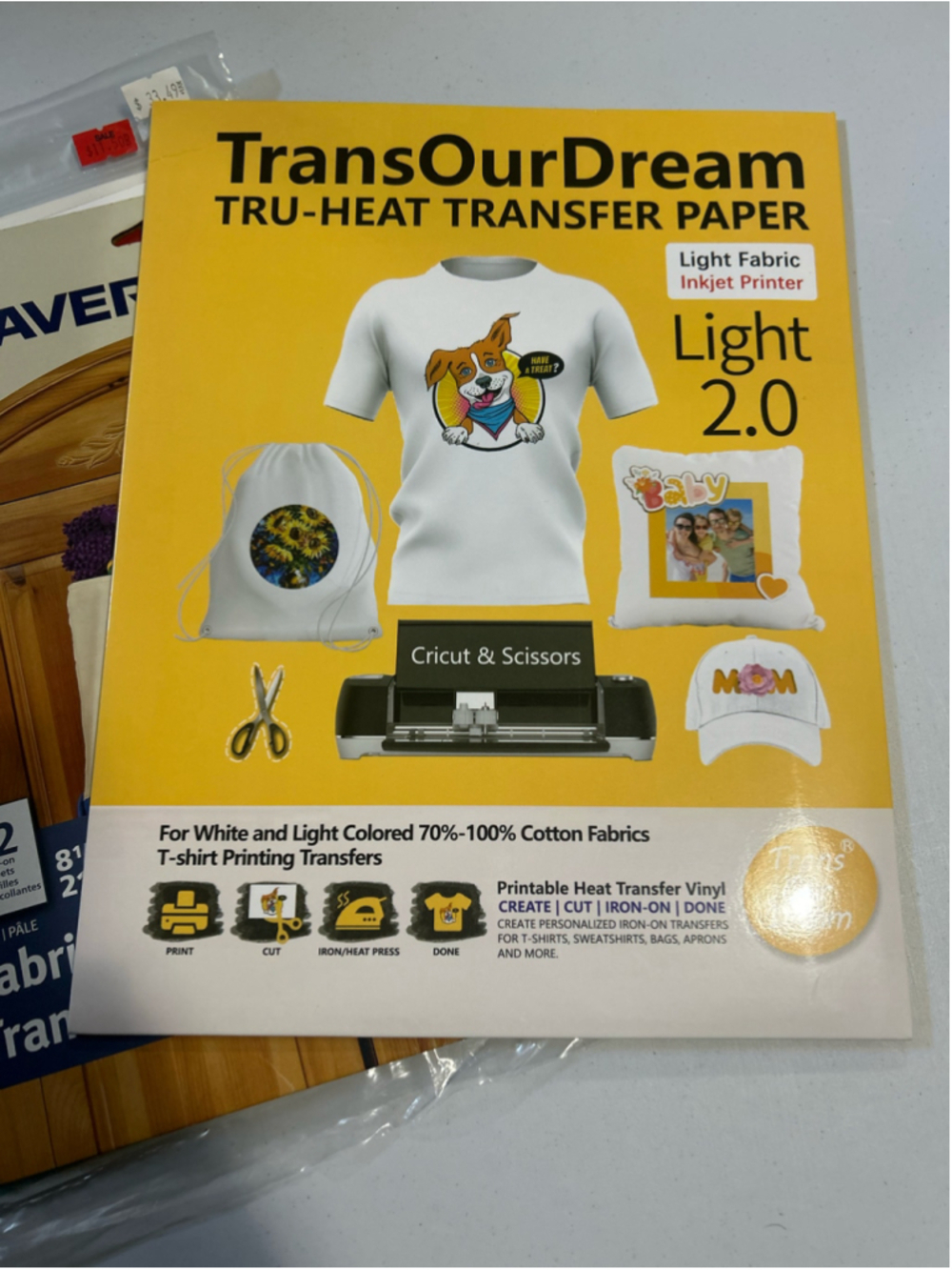 Fabric Transfer Paper Bundle - Picture 4 of 10